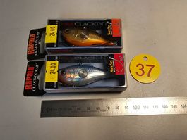 2x Rapala Clackin' Rap Wobbler neu & OVP 8cm 24g Egli