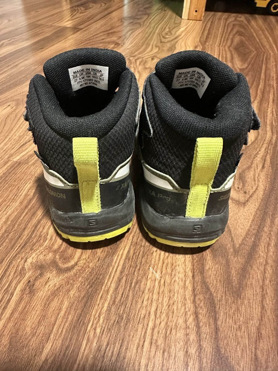 Salomon Scarpe per ragazzi: Salomon XA Pro Kinderschuhe 27 – Usato da Zermatt venduto da katytesunshine 2