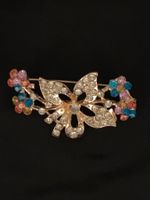 Edle Fashion Brosche Color Bijoux
