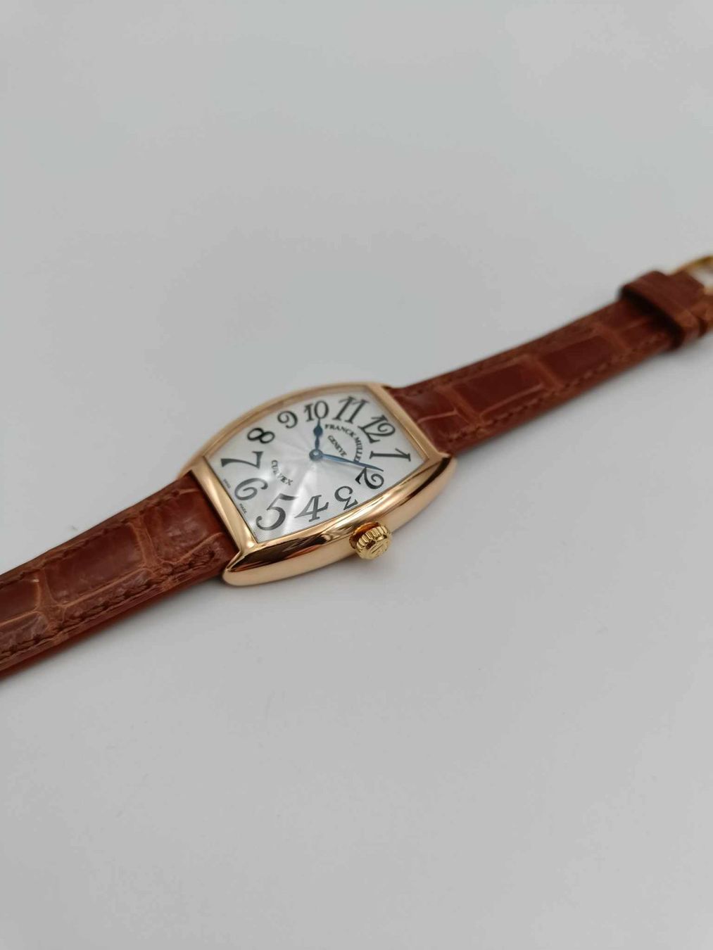 Franck Muller Orologi: FRANCK MULLER "CURVEX"  IN 750 ROSÉGOLD, FULLSET – Usato da Luzern venduto da EdiGem 2