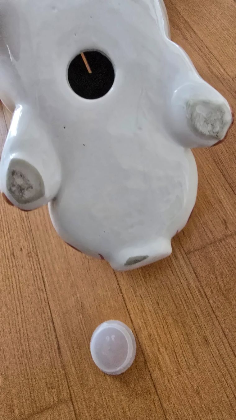 Spardosen: Sparschwein "Frühlingsblume" – Gebraucht aus Rafz von Domimir 6