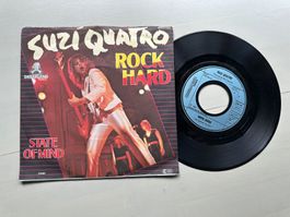 SUZI QUATRO tolle Single Rock hard Kult Top Hit 80's