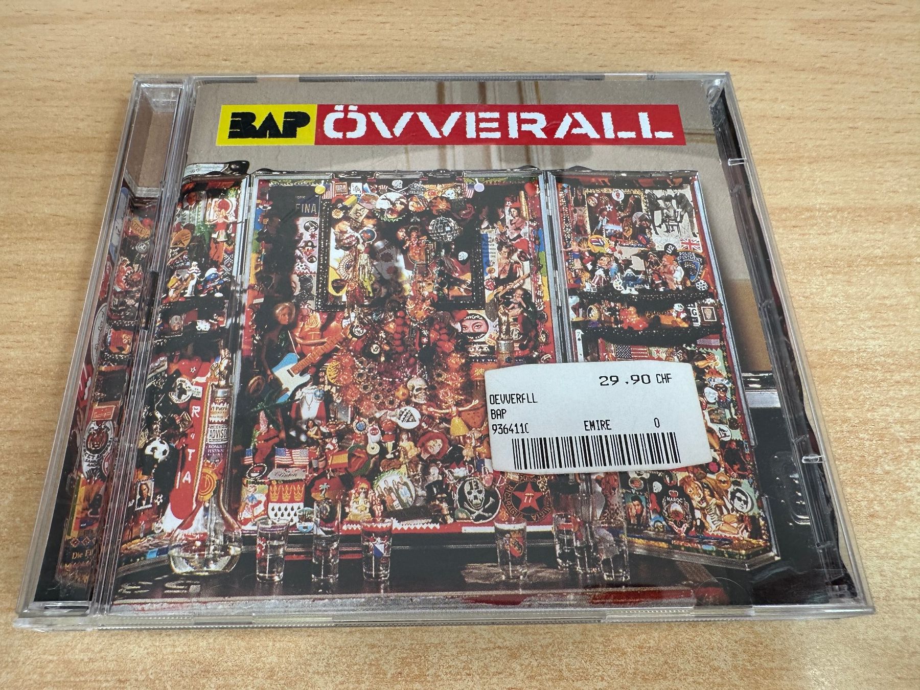 CD: X0 BAP – Övverall - 2 CD – Usato da Rikon im Tösstal venduto da Alpenmutz