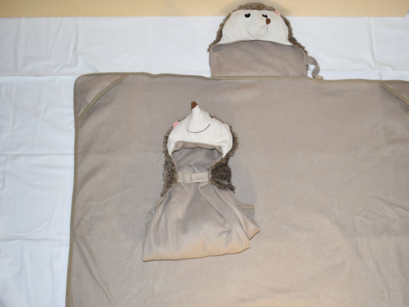 Coop Coperte: Stofftier Set Igel Eichhörnchen: Decke & Wärmekissen, top! – Usato da Speicher venduto da Indigoblau_3 2