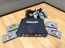Nintendo 64 + manette + jeux dont mario 64