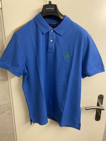 Tommy Hilfiger Polo Shirt, L, Blue, Stylish Summer Look! New
