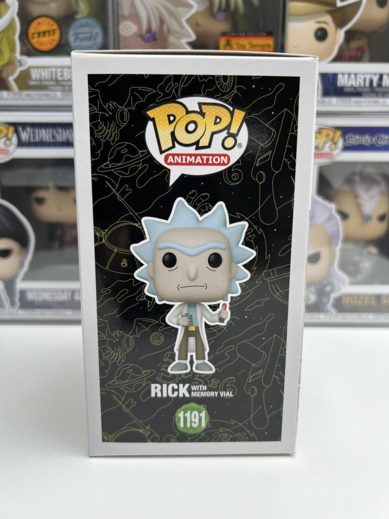Funko Statuette: Funko POP! Animation Rick & Morty Rick with Memory Vial – Nuovo e nell'imballaggio originale da Le Mouret venduto da perfectbijou 1