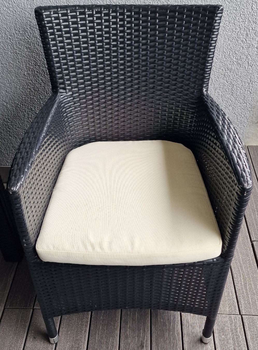 Set di tavolo e panche: Rattan Sitzgruppe – Usato da Zug venduto da Moehrli81 5