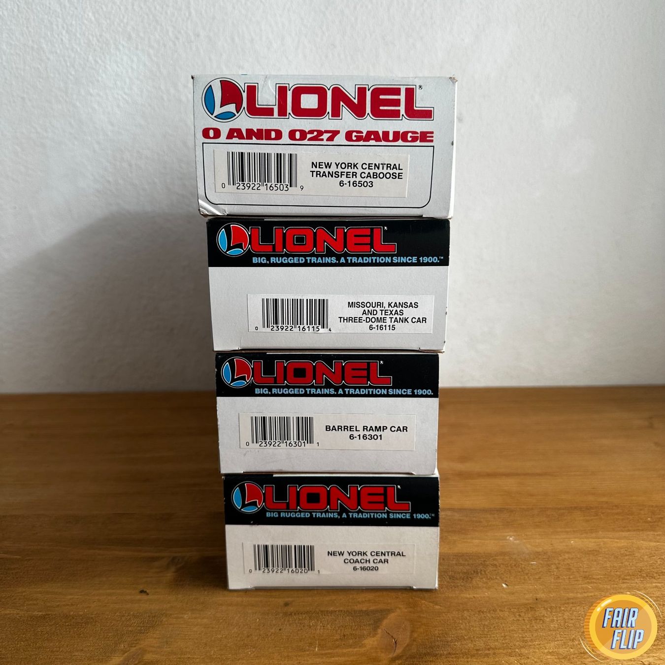 Lionel Modelleisenbahnen: Lionel 4er Set – Neu und originalverpackt aus Luzern von fairflip 1