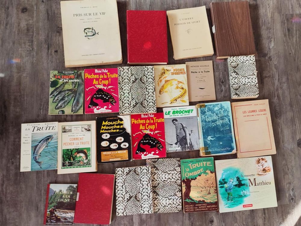 Anciens numéros du magazine La Pêche et les Poissons