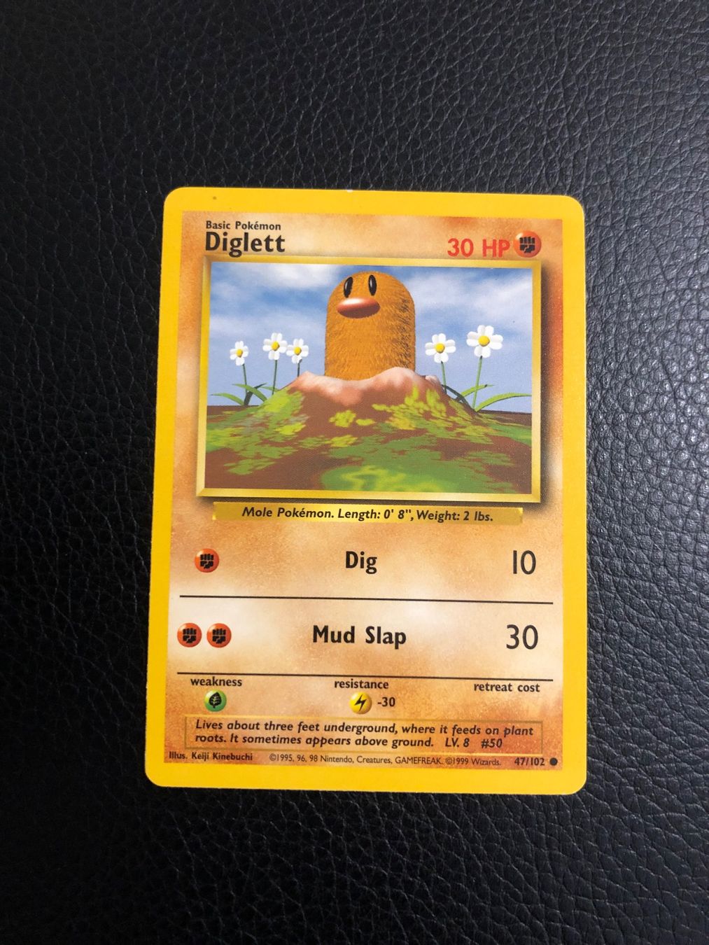 Pokémon Sammelbilder & Trading cards: Base Set Diglett 47/102 Ab 1 – Gebraucht aus Paradiso von Pkmn10
