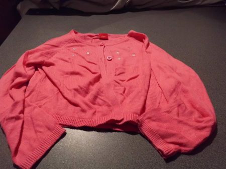 Jacke Grösse 92, S. Oliver, pink/silbrig