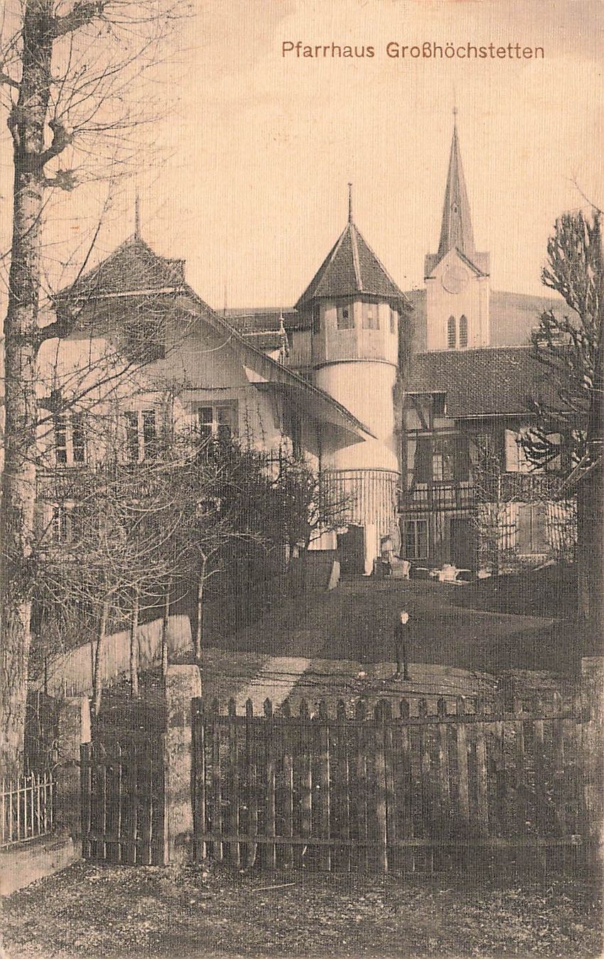 Cartoline postali: Pfarrhaus grobhöchstetten Grosshöchstetten – Usato da Biasca venduto da Blenio71