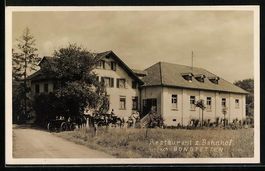 Bonstetten, Restaurant z. Bahnhof mit Ku