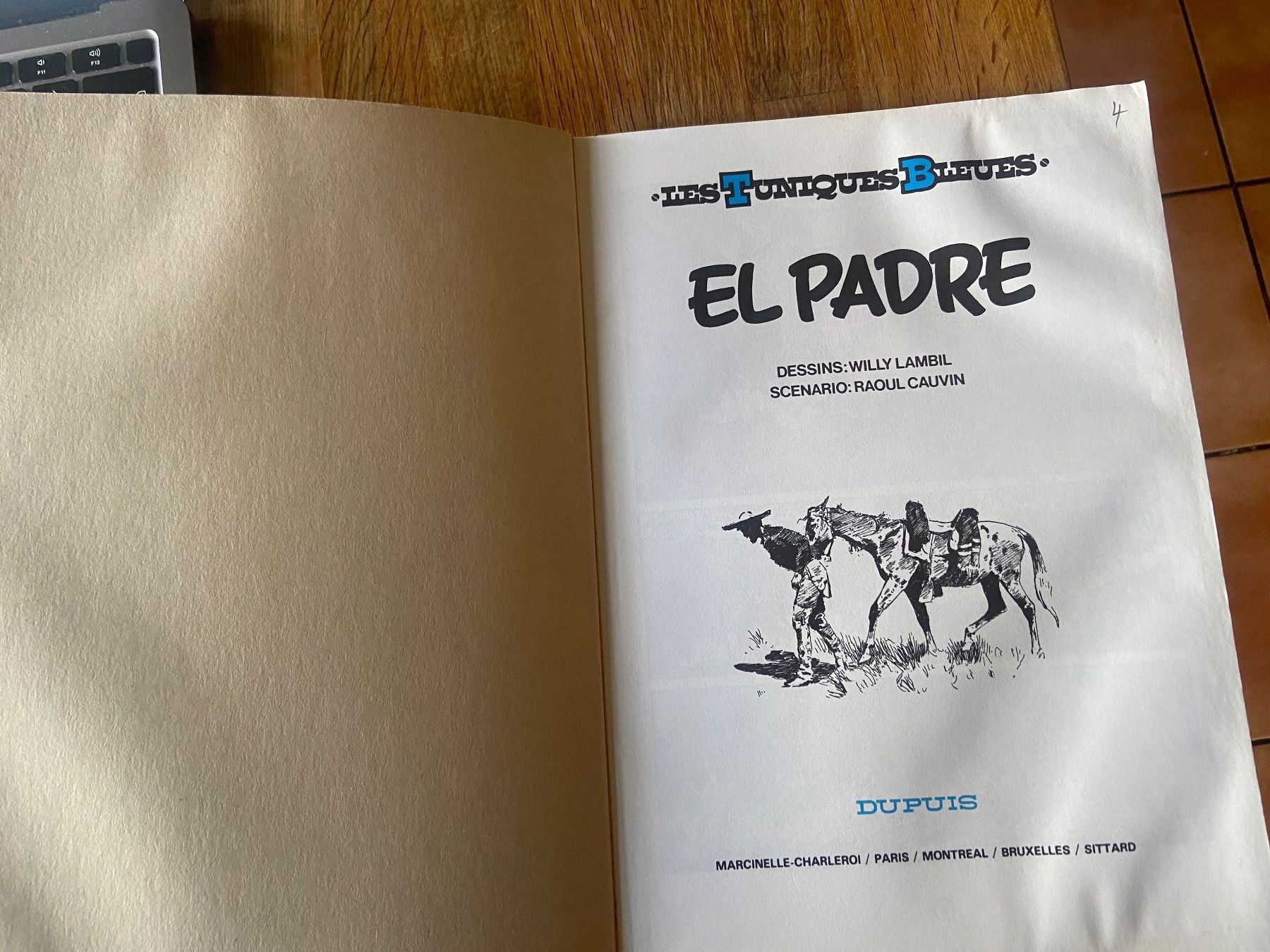 Comics: Les Tuniques Bleues 17 El Padre EO 1981 – Gebraucht aus Fribourg von J334455 4