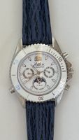 Herrenuhr Zeitlos Mondphase Automatik neue Zustand 44mm