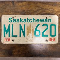 🇨🇦 Autoschild, Saskatchewan MLN 620 - Kanada