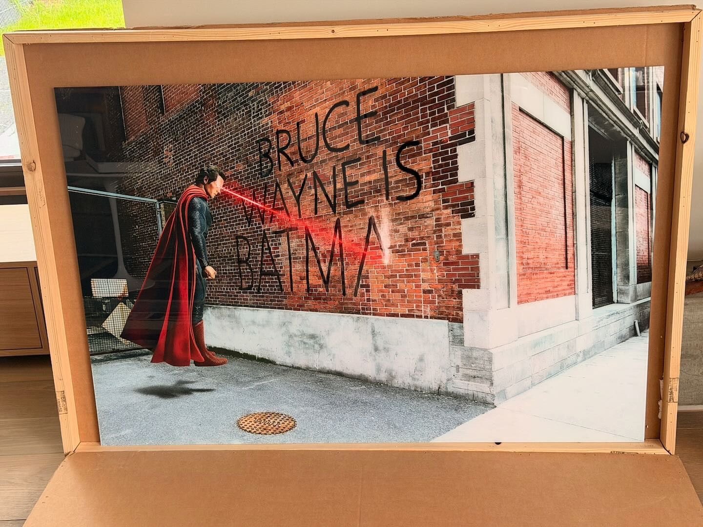 Foto & Immagini: LUMAS Kunstdruck: Bruce Wayne Graffiti, limitiert! – Nuovo (secondo la descrizione) da Zollikerberg venduto da PurchaseOrder 1