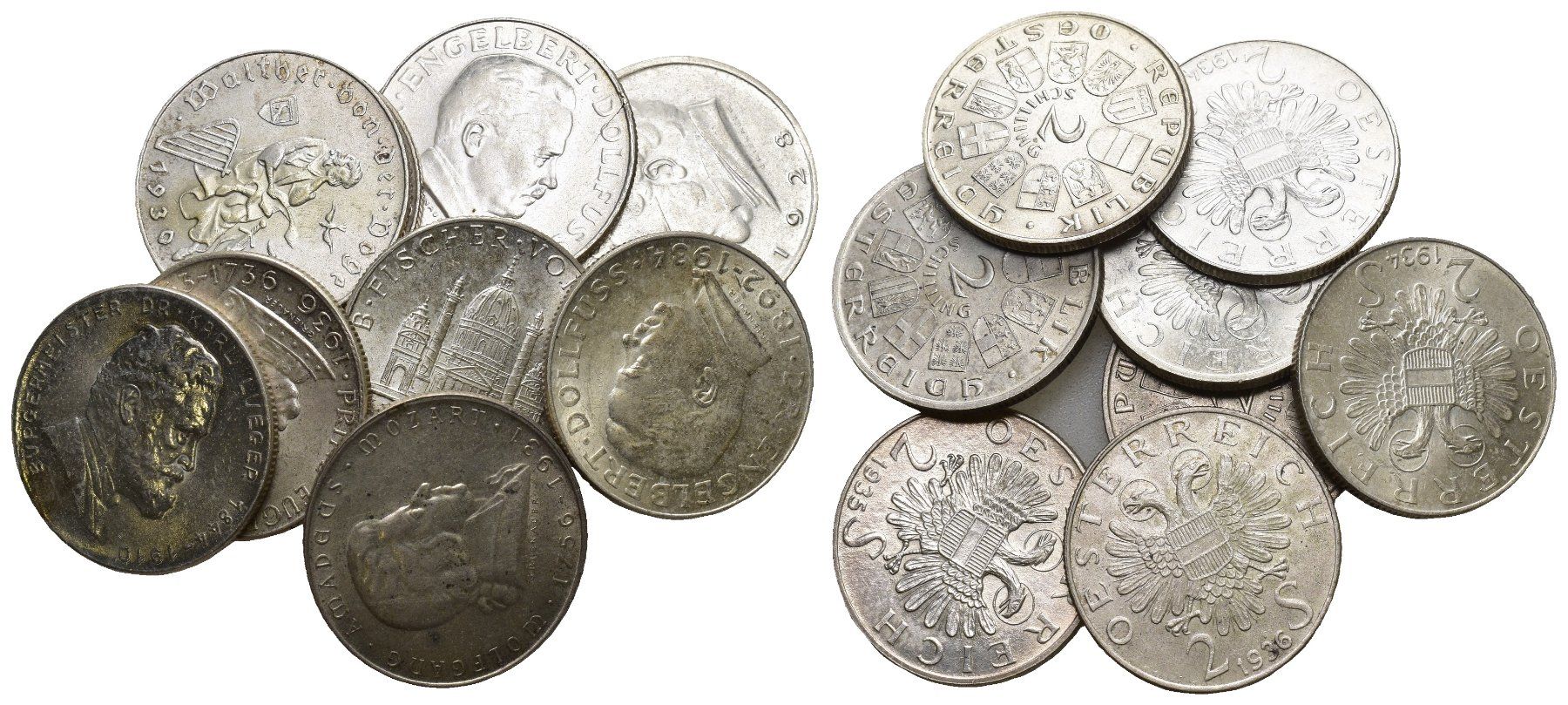 Tutti le monete: Österreich Lot – Usato da Bern venduto da numismatictops
