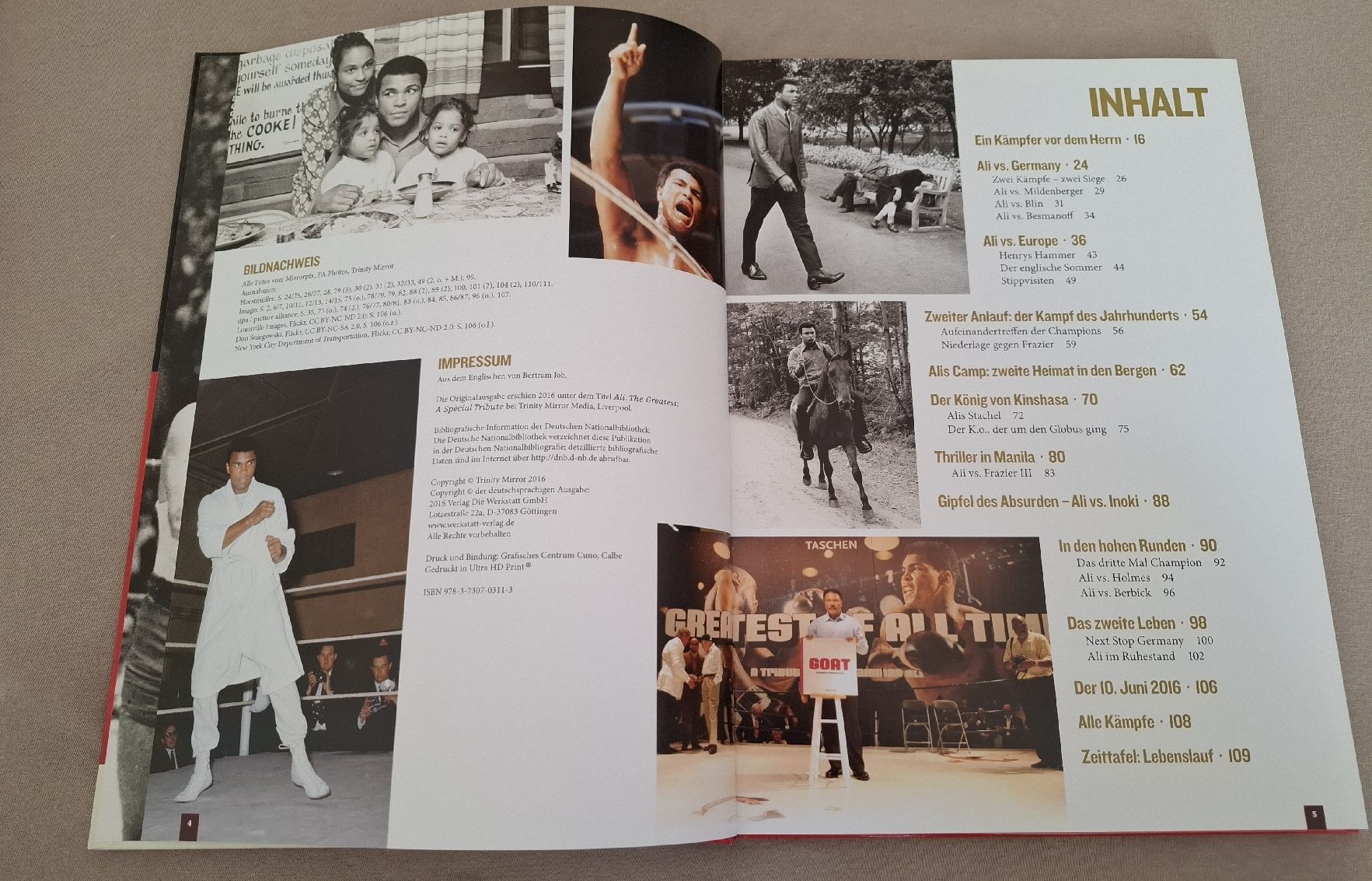 Libri: Muhammad Ali: "Der Grösste" / "Tribut an eine Legende" / DVD – Usato da Zürich venduto da apf_b8zl 6