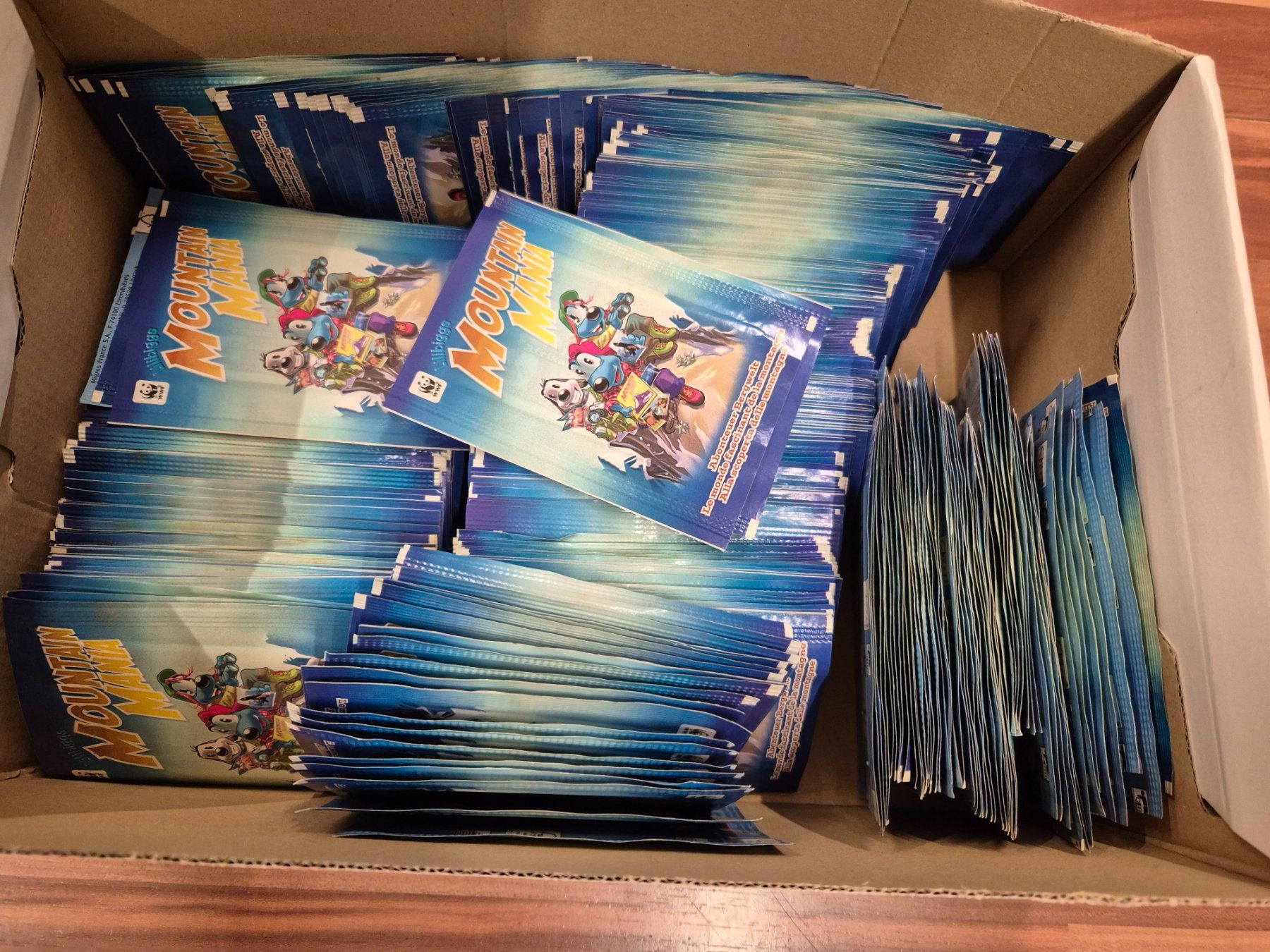 Migros Carte collezionabili: Mountain Mania Stickers K3 – Nuovo e nell'imballaggio originale da Schwarzenburg venduto da Flamingo07
