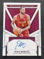 Evan Mobley /75 On Card Auto National Treasures 24-25