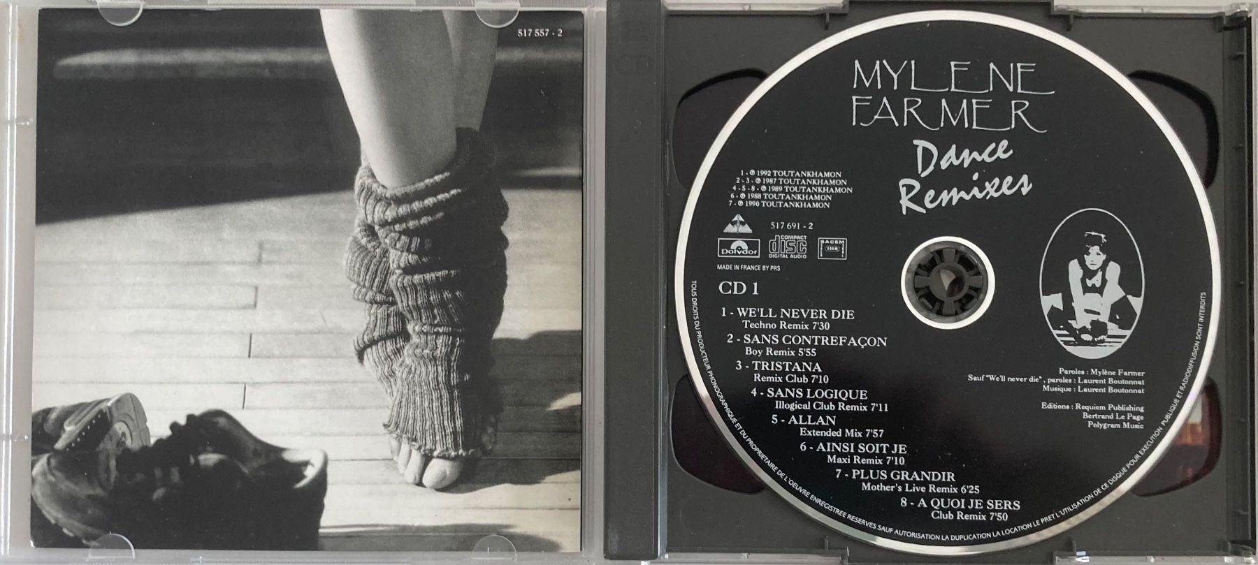 CD: MYLÈNE FARMER - DANCE REMIXES – Usato da Poliez-Pittet venduto da Newtown-Records 2