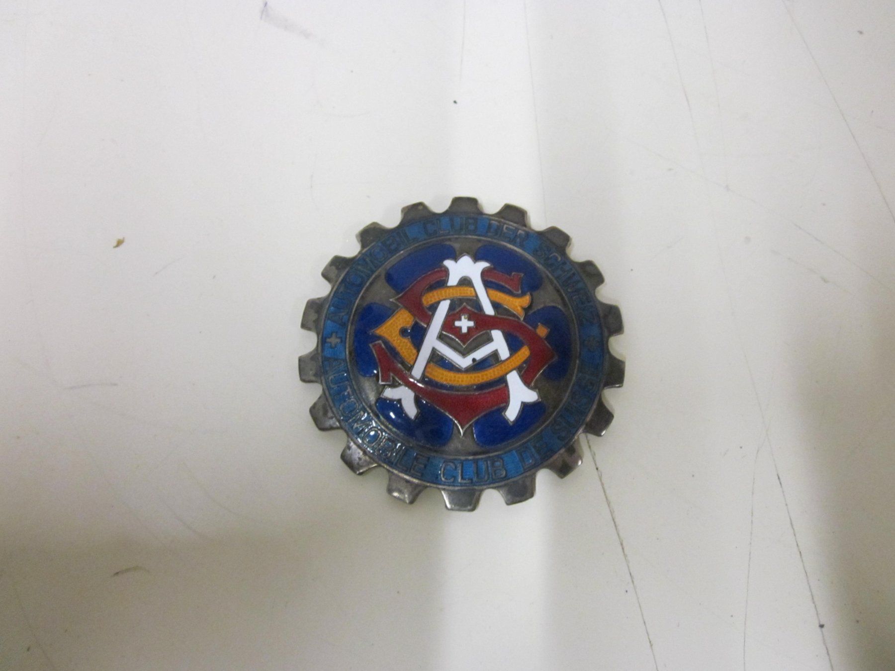 Placchette & Badge: ACS Antik Emblem Abzeichen  Calandre Vintage Auto Oldtimer – Usato da Grand-lancy venduto da kohler333