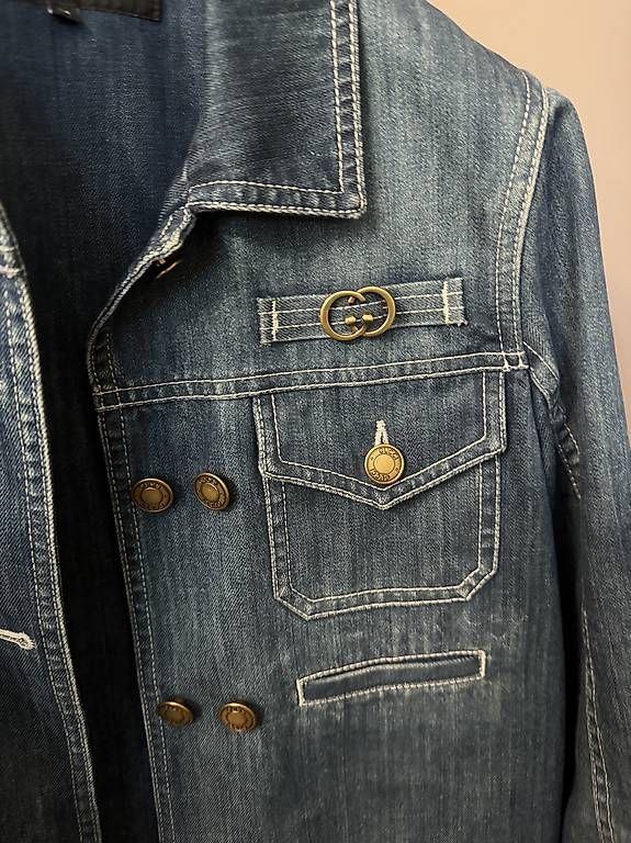 Gucci Giacche: Giacca Jeans Gucci Donna – Usato da lugano venduto da xen_q9zz 1