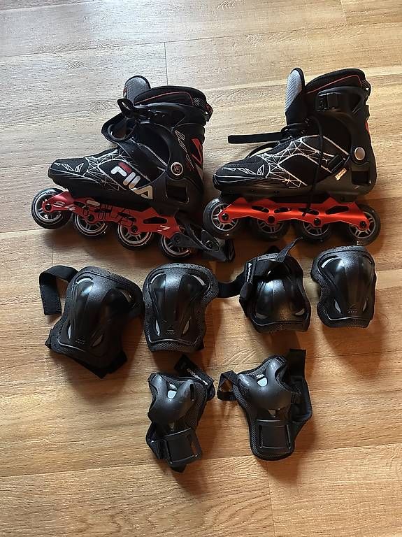 Pattini in linea & Pattini a rotelle: Inlineskates Inkl. Schutzschoner – Usato da Kreuzlingen venduto da san_nnz2