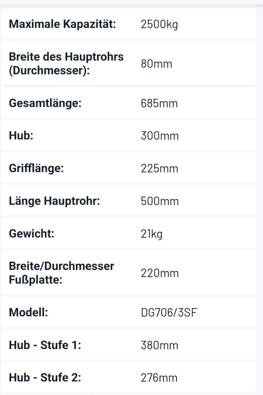 Autoribaltabili: Stützfuss Neu 2500kg – Nuovo e nell'imballaggio originale da Giswil venduto da Hans83 3