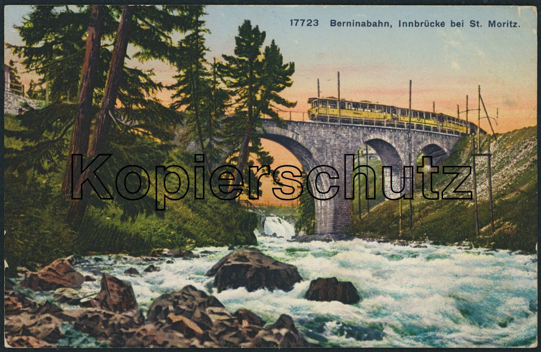 Cartoline postali: GRS St. Moritz - Bernina Bahn BB - Rhätische Bahn RhB – Usato da Schindellegi venduto da Jonathan77