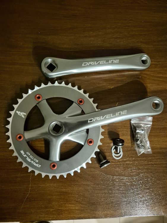 Plateau vélo - 42 dents - diamètre 130 mm - couleur argent - Achat / Vente Plateau vélo - 42