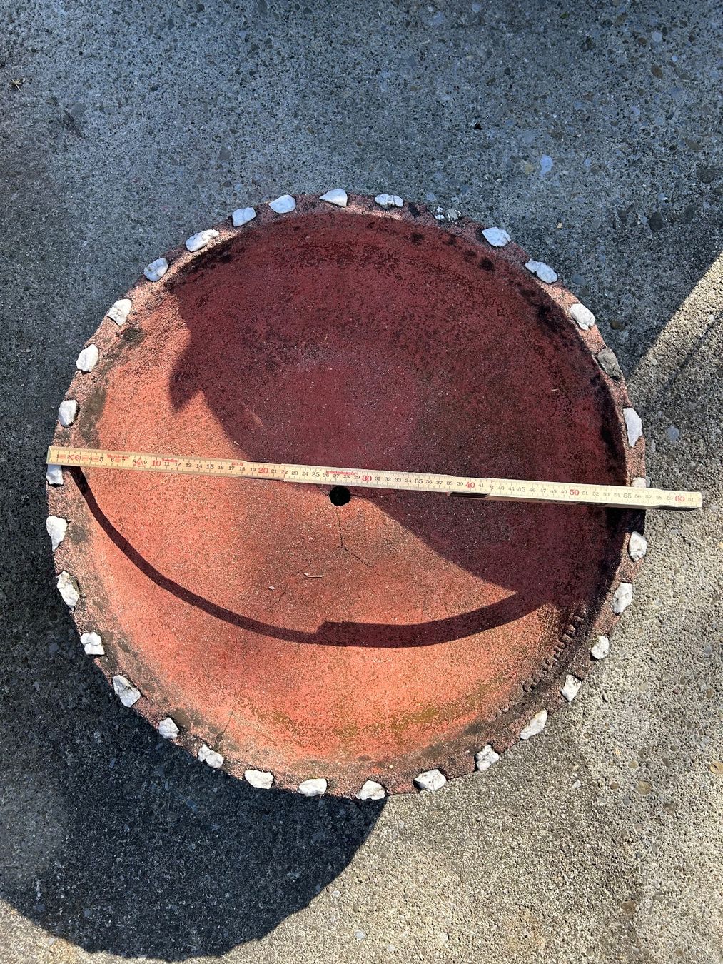 Vasi per fiori: Pflanzenschale / -topf Waschbeton – Usato da Goldau venduto da Taburettli_Brocante 3