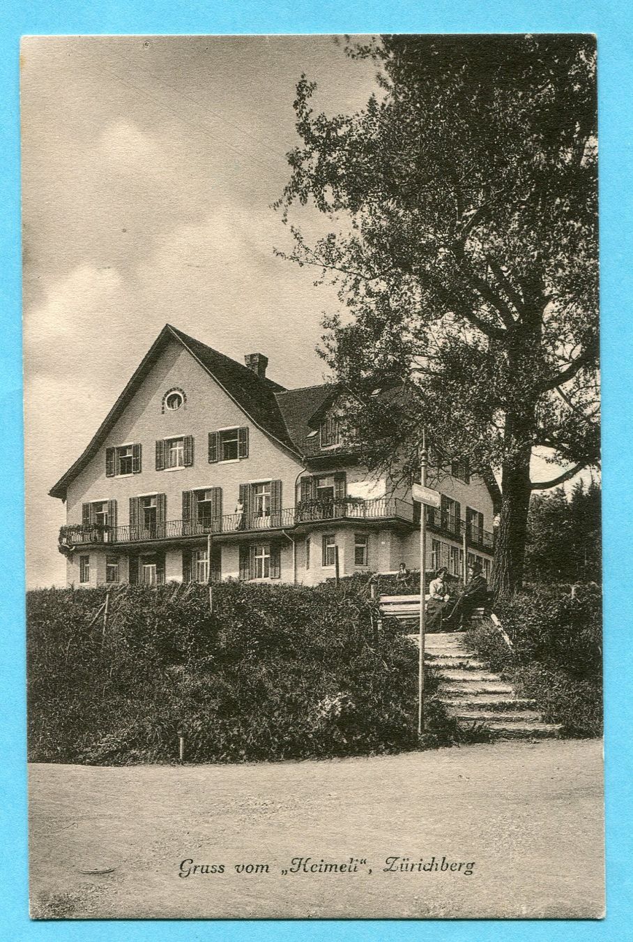Cartes postales: Zürichberg 1928 - Gruss vom "Heimeli" – D'occasion à Opfikon par Prophila