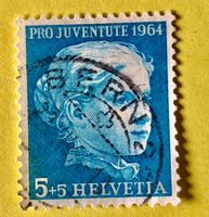 Nr.J 205 GESTEMPELT Mädchenbildnis 1964  Bern