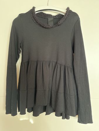 Rundholz Black Label schwarz S Pulli Bluse Tunika langarm