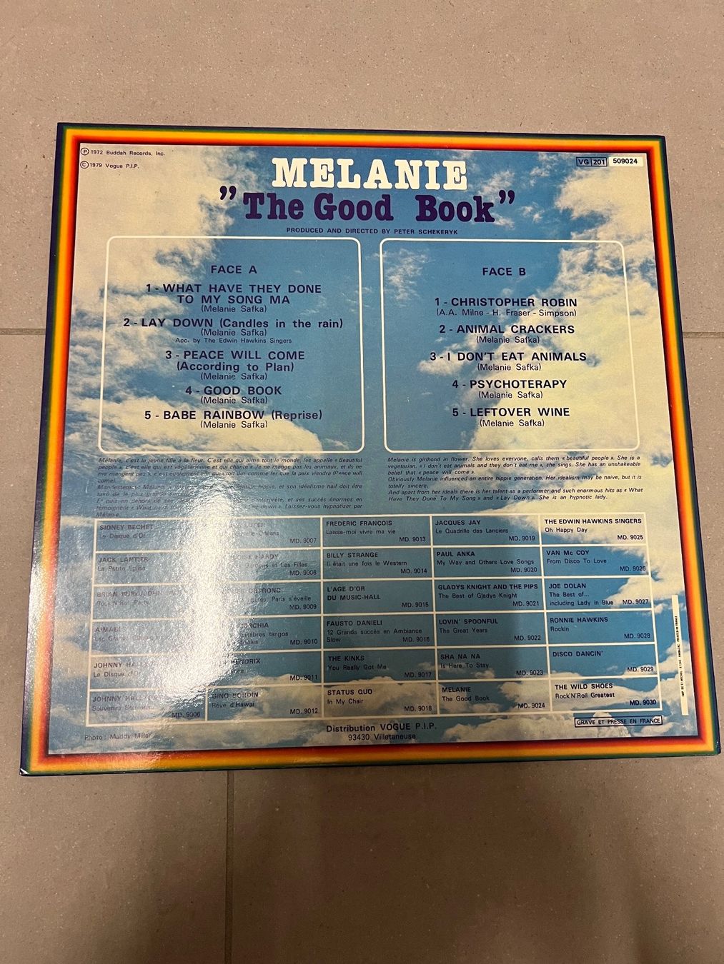 Vinyles: Schallplatte / Melanie / the good book – D'occasion à Freidorf TG par sarotiko 1