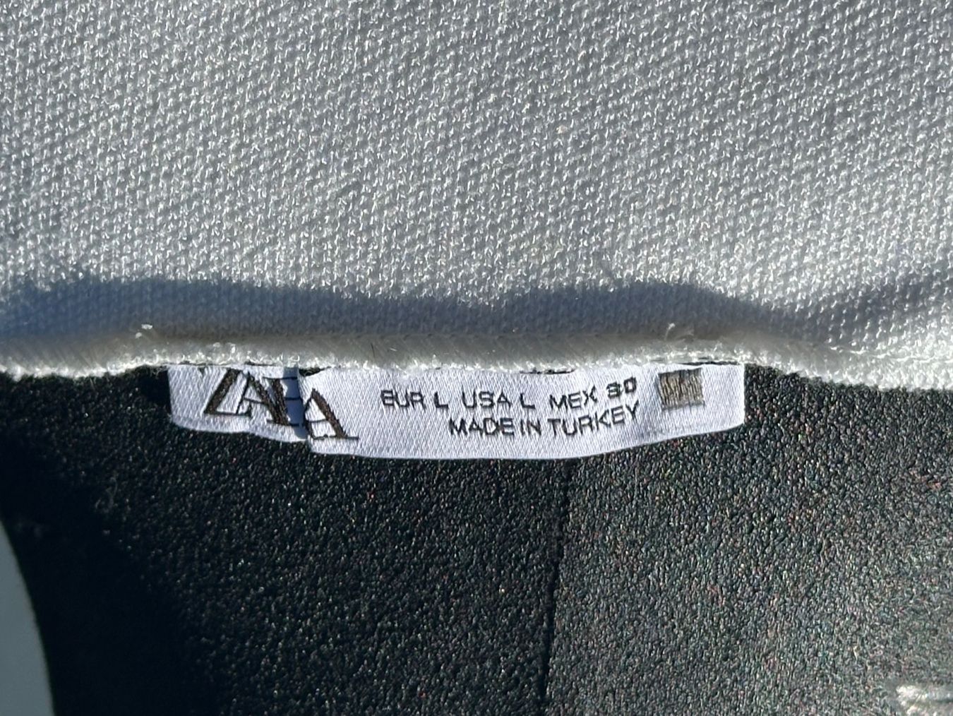 Zara Kleider: ZARA Kleid, Gr. L, weiss, figurbetont, elastisch, NEW – Neu (gemäss Beschreibung) aus Zufikon von Modestil365 3