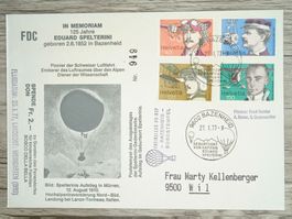 TR105 Enveloppe Suisse + Timbre 1977