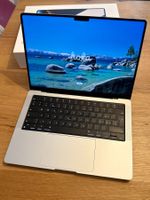 MacBook Pro 14” (2021) M1 Pro, 16 GB RAM, 1 TB SSD, Silber