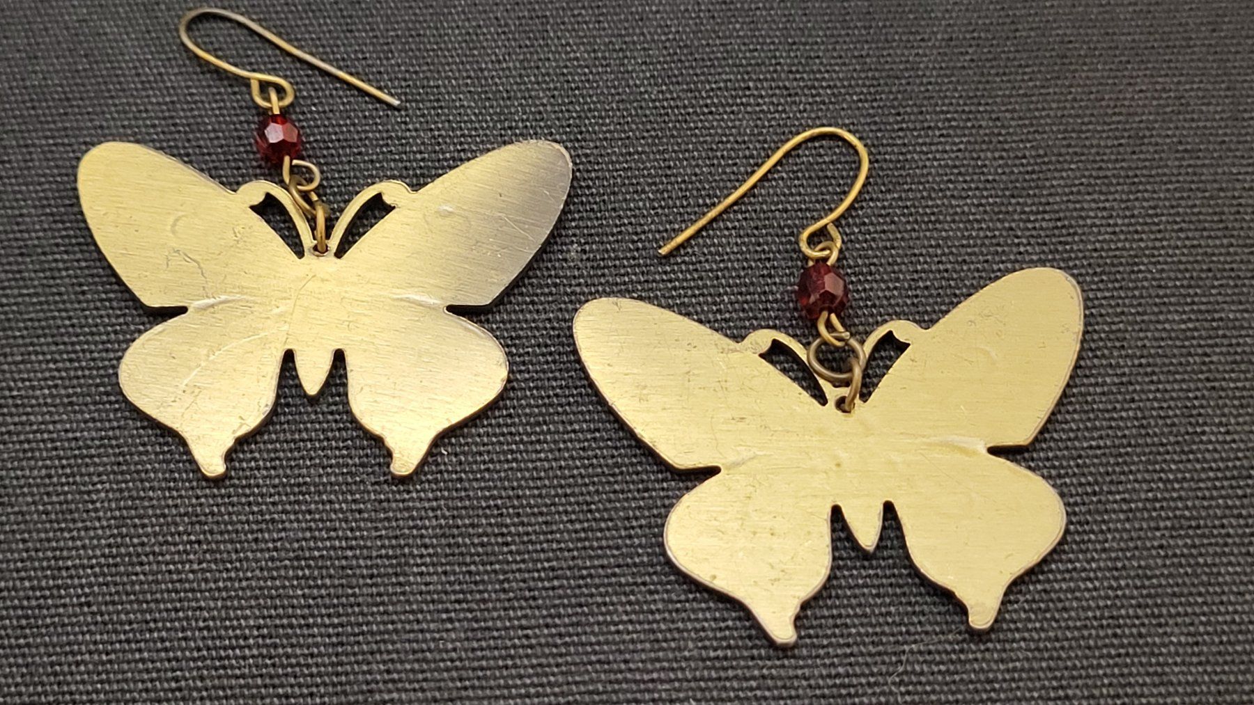 Ohrringe & -stecker: Ohrhänger SCHMETTERLINGE – Gebraucht aus Basel von spinne02 3