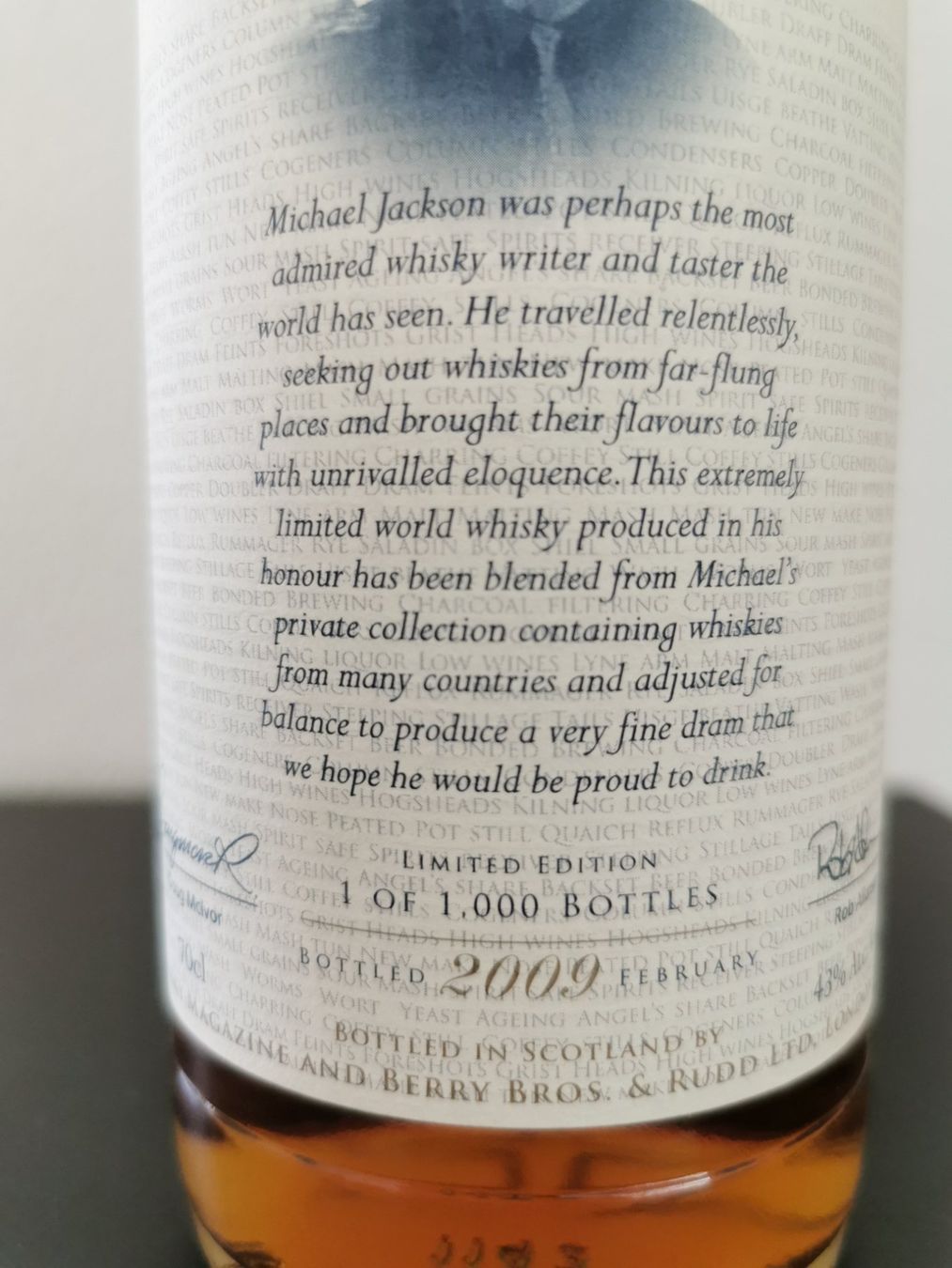 Bevande alcoliche: Michael Jackson Special Blend – Usato da Diessenhofen venduto da Fritchi 2