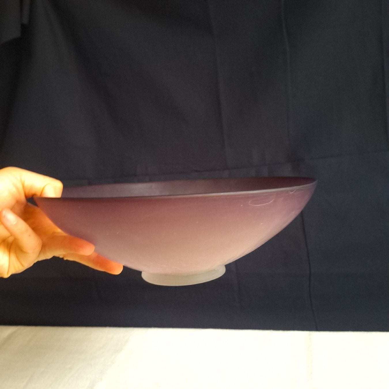 Schalen: Versand möglich! Elegante Glasschale, Schüssel, – Gebraucht aus Winterthur von Goldpipau 9
