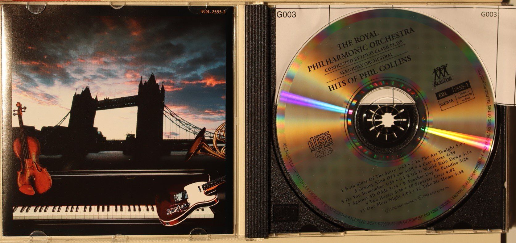 CDs: Phil Collins - The Royal Philharmonic Orchestra – D'occasion à Luzern par CONTENTI 1