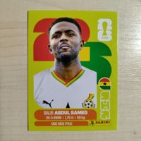 Salis ABDUL SAMED, GHA 11, Panini WM 2026
