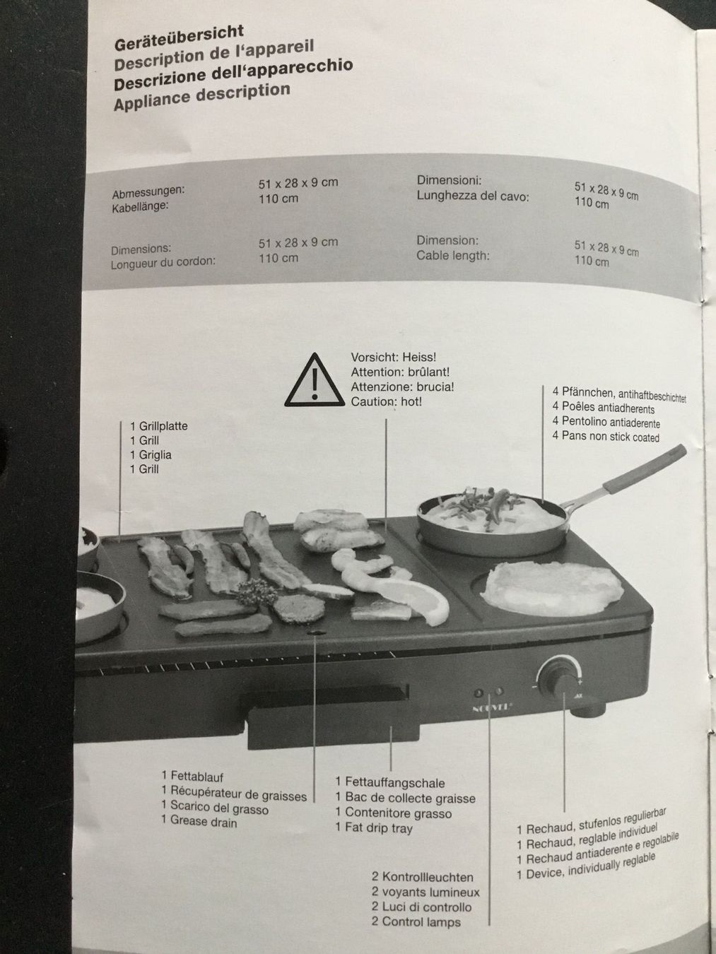 Elettrodomestici da cucina: Grill- Wok- Party- Gerät – Usato da Aarburg venduto da Leuga 3