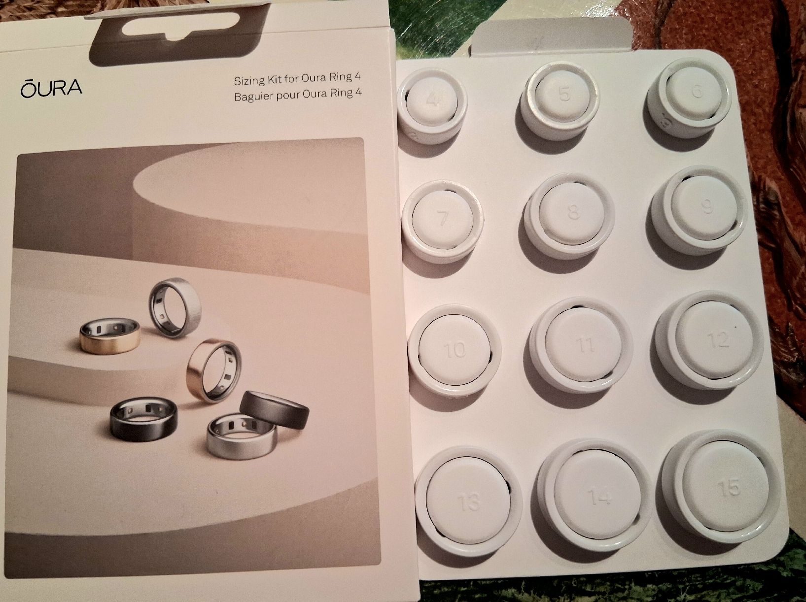Oura Bagues: Oura Ring 4Sizing Kit  – Neuf (Voir description) à Tamins par LisaMorpurgo 1
