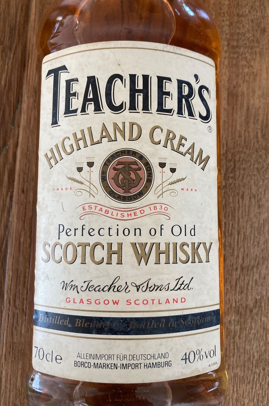 Bevande alcoliche: Teachers Highland Cream von ca 1985 – Nuovo (secondo la descrizione) da Roggwil BE venduto da Maui2000 3