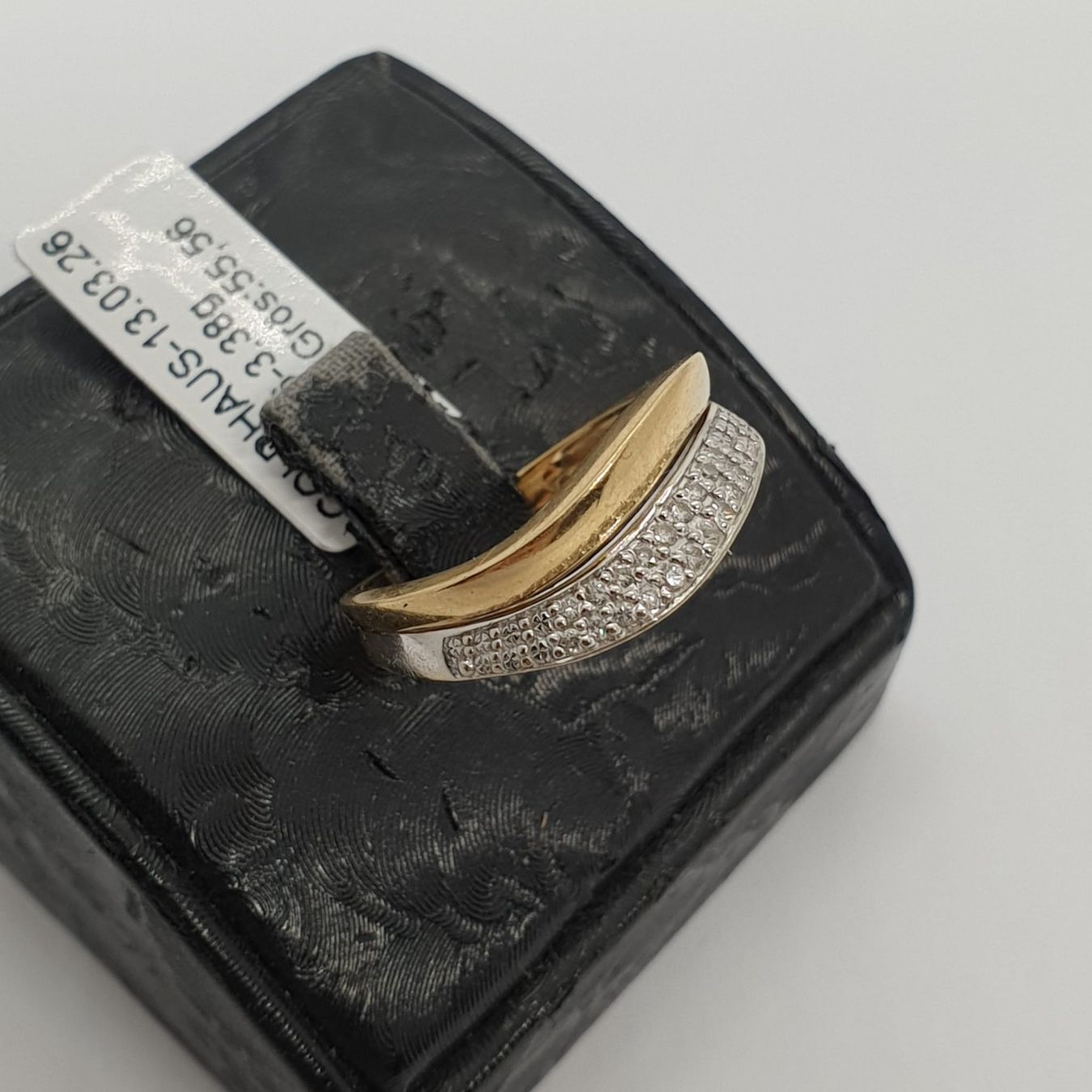 Anelli: Echt 18K Gold - Diamant Ring – Usato da Luzern venduto da Goldhaus-Luzern 1